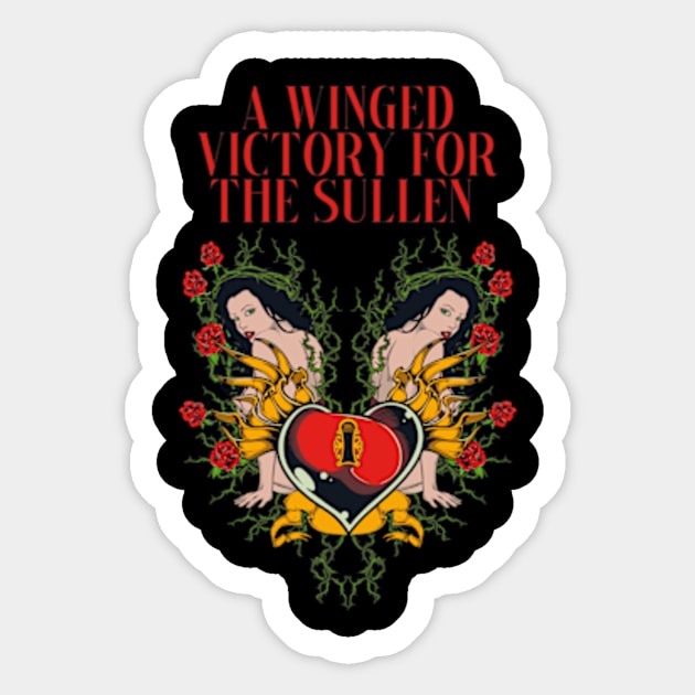 A Winged Victory for the Sullen Iris Sticker by IsrraelBonz